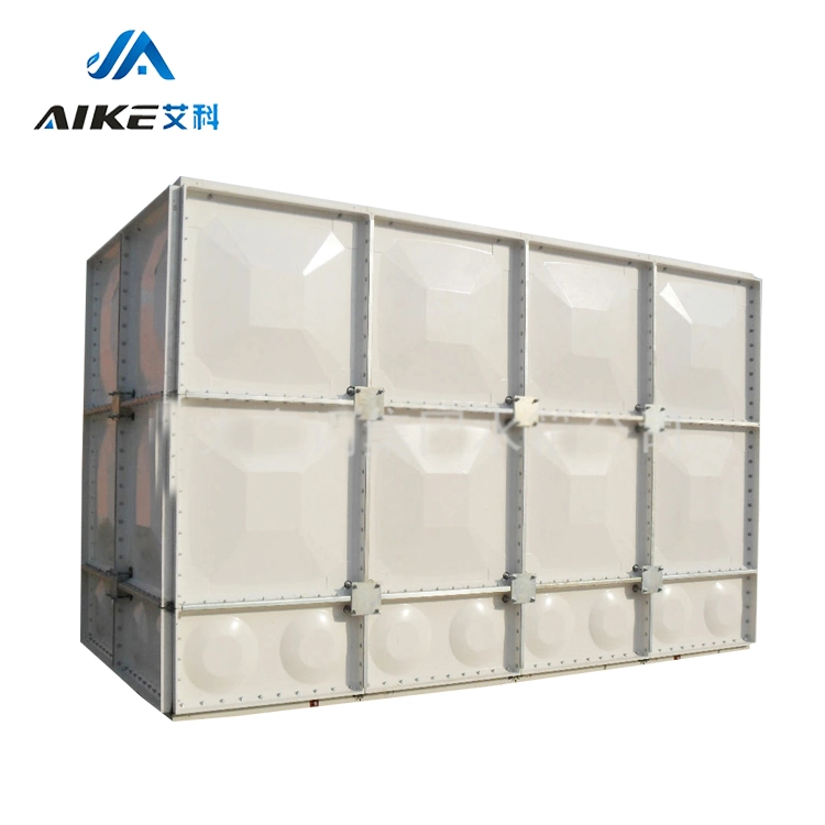 Manufacturer of Sectional SMC/GRP/FRP Fiberglass Flexible Panel Drinking Water Storage Tank Price for Fire and Water Treatment in China with Certificate