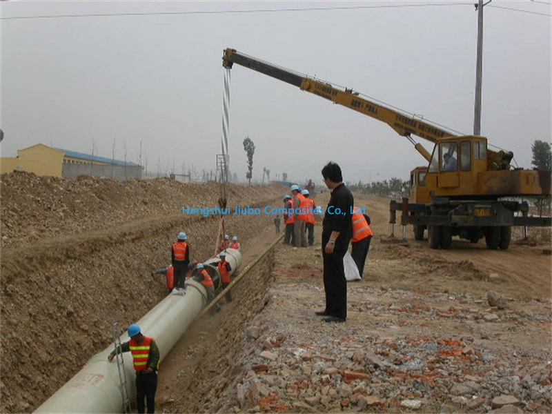 Fiberglass FRP GRP Process Pipes with Laminated Joint