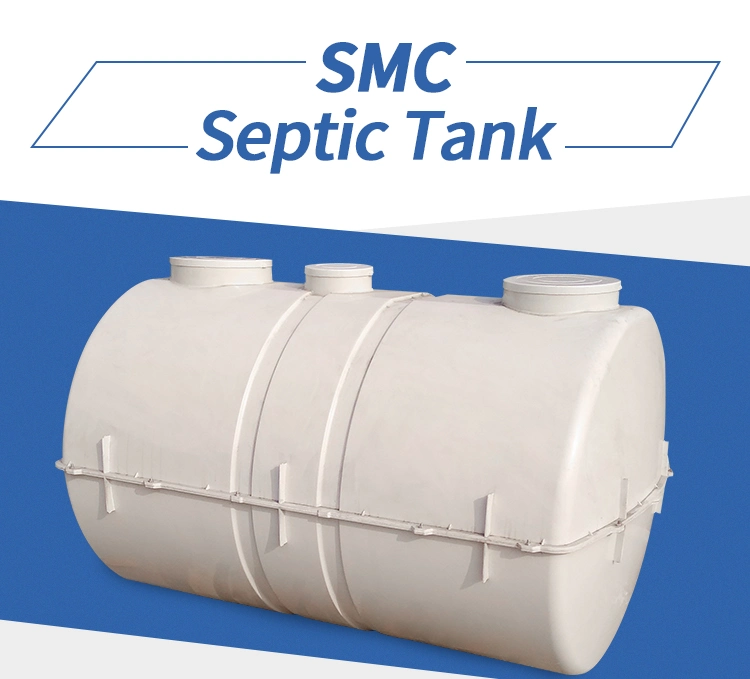 SMC Plastic Septic Tank GRP FRP Fiber Glass Split Tank 1000 Gallon