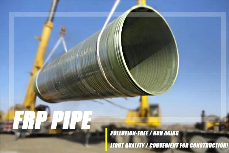 API 15hr 15lr Gre High-Pressure Fiberglass Pipe for Petroleum