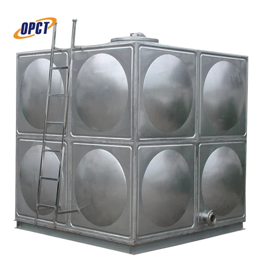 GRP FRP Fiberglass Sectional Panel Water Storage Reservoir Tank