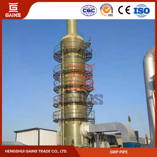 Wholesale High Pressure Fiber Glass Plastic GRP FRP Pipe Fitting