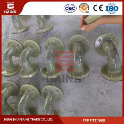 Gains GRP Y Reducing Tee Manufacturers FRP Square Tube Fittings China FRP Tee